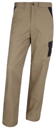 spodnie robocze strauss w kolorze brązowym